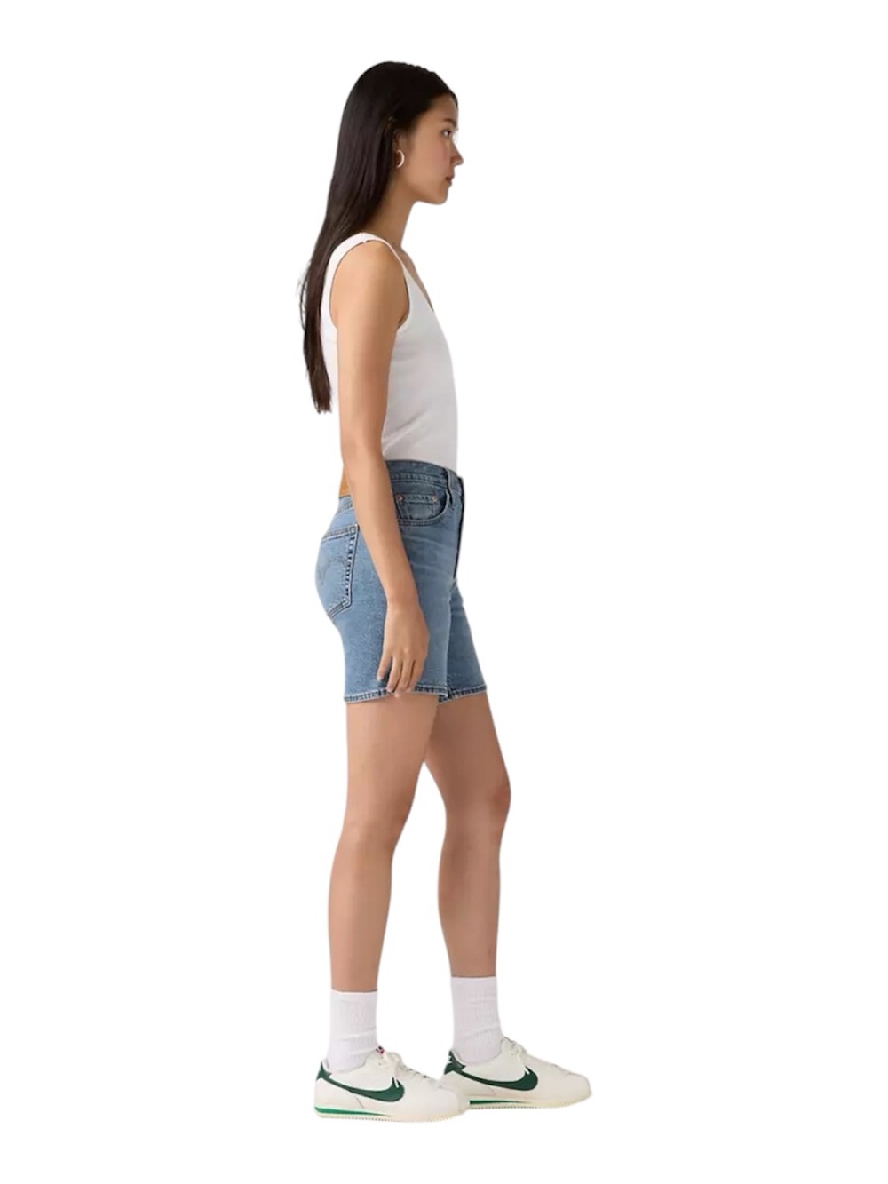 Levi's Premium 501 mid thigh jeans shorts - Picture 6 of 10